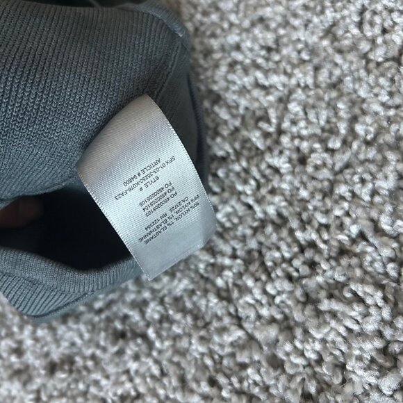 Babaton Women's Sz Small Gray Ribbed Knit Corset Tank Top Square Neck - Picture 5 of 8